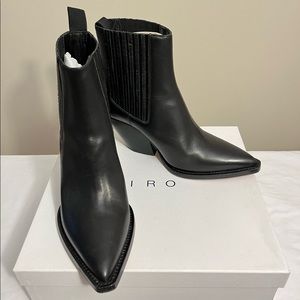 IRO PARIS, "The Truth Boots" Leather Black 38 US 7.5